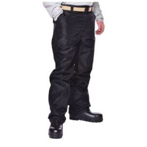 LABONVILLE SZ 44x32 Black Nylon Insulated Snow Logger Forestry Pants in Black